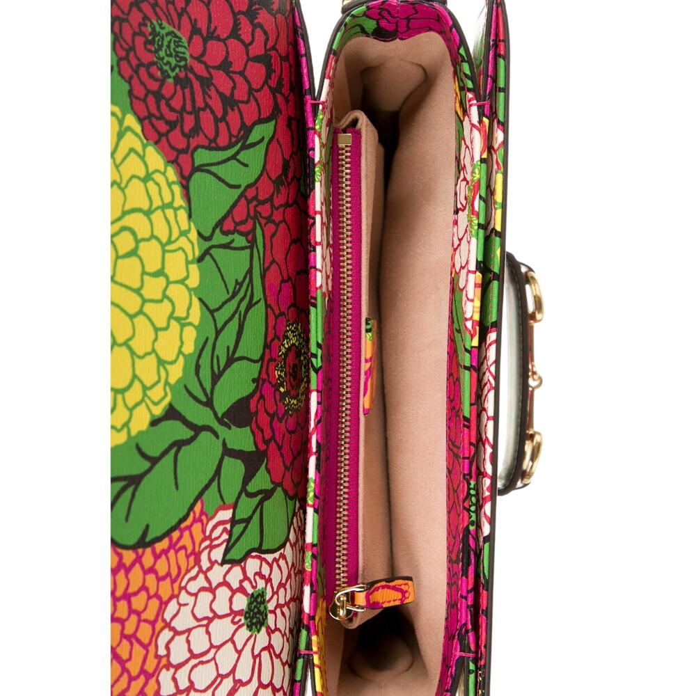 LIMITED EDITION GUCCI X KENDRA SCOTT HORSEBIT BOTANICAL 10.2x7.1x3.1